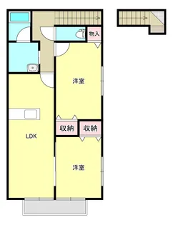 CASAMAY C【2階】の間取り