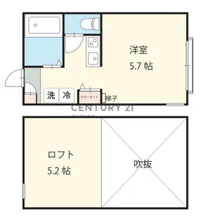 LUDICA鷺沼【1階】の間取り