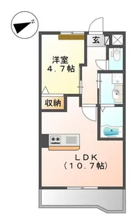 ウイングコート【2階】の間取り