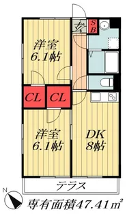 ファーストワン【1階】の間取り