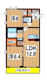 Stella Astore【2階】の間取り