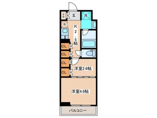 セジョリ高井戸【4階】の間取り