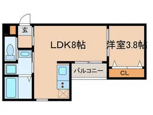 リーヴァ望が丘【1階】の間取り