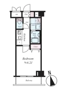 ラ・シード馬込レフィナード【2階】の間取り
