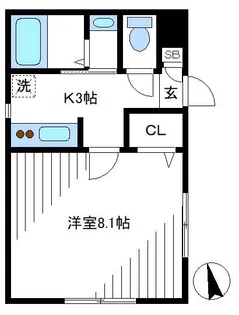 優和館【1階】の間取り