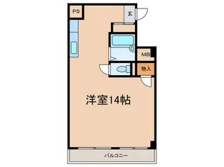 サンロイヤル柴島II【2階】の間取り