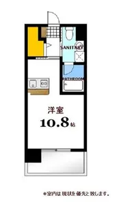 Der Glanz.Y2 東雲【6階】の間取り