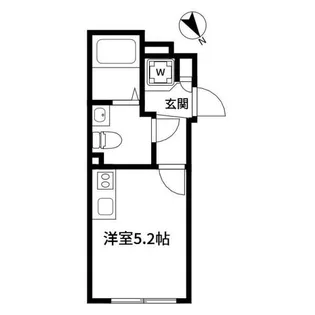 アルティローサ笹塚【1階】の間取り