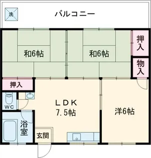 原田マンション【2階】の間取り
