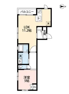 シュヴァル新宿【3階】の間取り