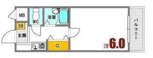 メゾン岩滝【4階】の間取り