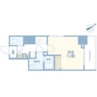 コリンシアン東池袋【10階】の間取り
