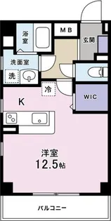 ココテラス蔵本駅前【6階】の間取り