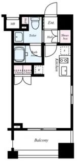ウィスティリア大森山王【7階】の間取り