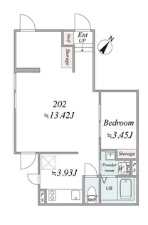 PREAS SHIBUYAHONMACHI【1階】の間取り