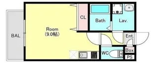ケイグレイス福生武蔵野台【2階】の間取り