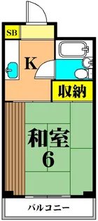 メゾンブラン【1階】の間取り