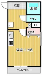 リバティ子飼【4階】の間取り