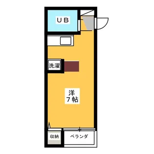 吉祥寺プラムコート【1階】の間取り