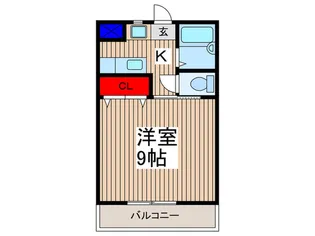 メゾン三ツ和【2階】の間取り