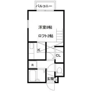 レジデンス花壇センチュリー【2階】の間取り