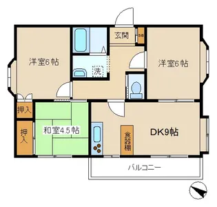 ビラージュ代々木上原【2階】の間取り