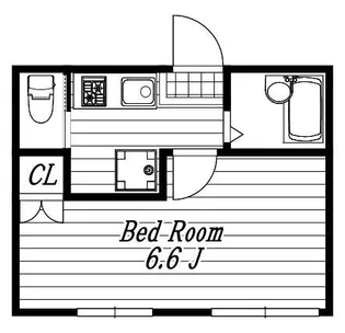 Ambition一ツ家【1階】の間取り