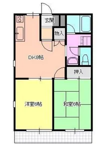 アビデ平井【1階】の間取り