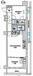 Brillia ist 池尻大橋【1階】の間取り