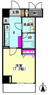 レジデンス羽田【3階】の間取り