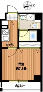 アゼスト矢口渡【2階】の間取り