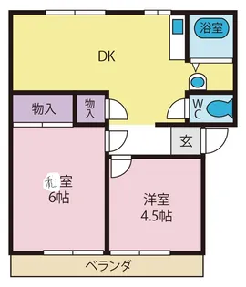 アヴォンリー山中湖I-C【2階】の間取り
