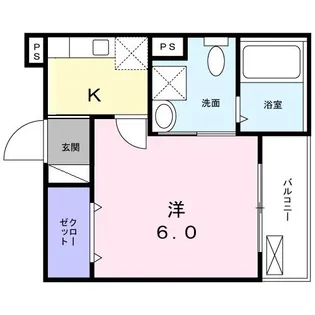 アバンヴィータ【4階】の間取り