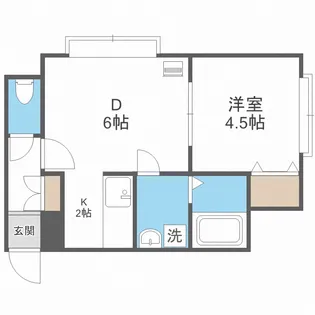 ノースウイル231【2階】の間取り