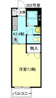 バースプレイス【2階】の間取り