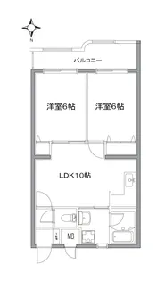 コート・プランドール【1階】の間取り