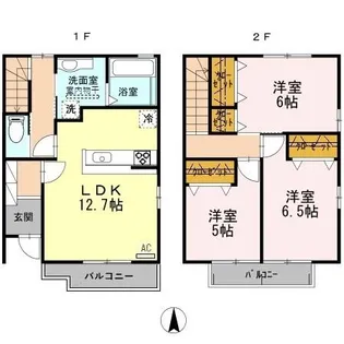 サンク・ヴィラージュ IIIの間取り