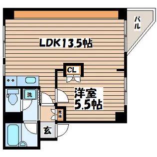 マンションらいらっく【2階】の間取り