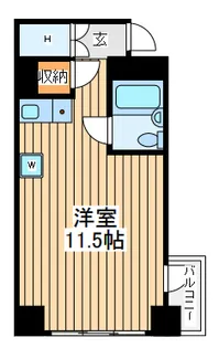 サンクレール野毛山公園【1階】の間取り