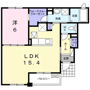 アルビレオ【1階】の間取り
