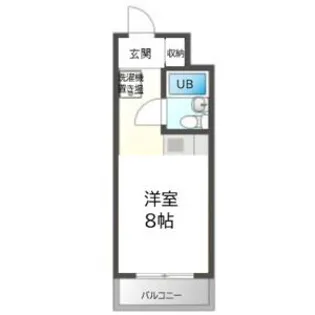 遊ポイント山手【4階】の間取り