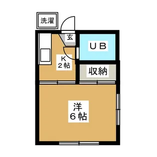 パルウッドすわ【2階】の間取り