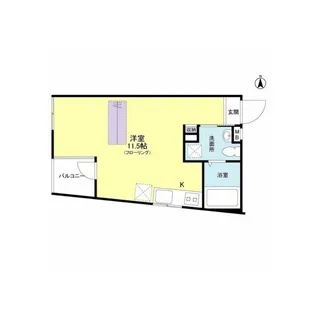 オットキューブ【1階】の間取り