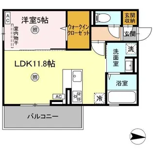 Dアール【3階】の間取り