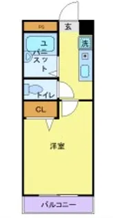 サンハイツ湘南【3階】の間取り