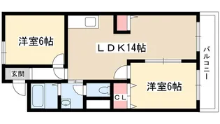 春陽ビル【4階】の間取り
