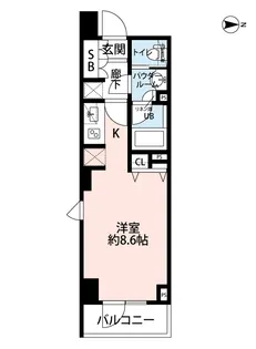 クリオ平和島【7階】の間取り