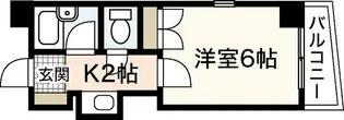 ウエストウッドII【3階】の間取り
