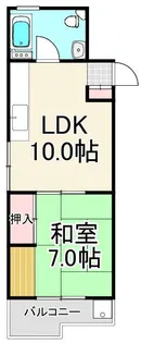 日の本ビル【8階】の間取り