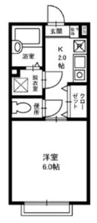 ライネスハイム長崎【2階】の間取り